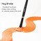 Oil Paint Brush Set: 10 Pcs Hog Bristle Paint Brushes with Wood Long Handle - Artist Paint Brush Set for Adults Beginners